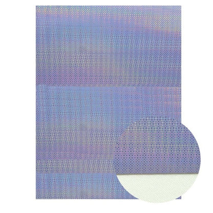 22*30cm Synthetic Leather Sheets Snake Texture Shiny Faux Fabric
