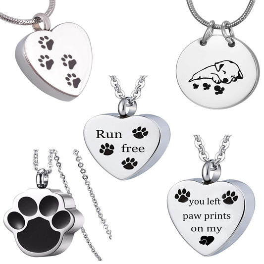 Stainless Steel Pet Necklace Jewelry
