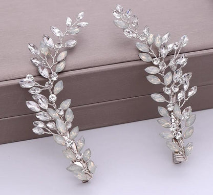 Crystal Bridal Hair Clips