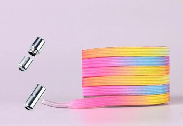 Colorful Elastic Casual Sneakers Shoelaces