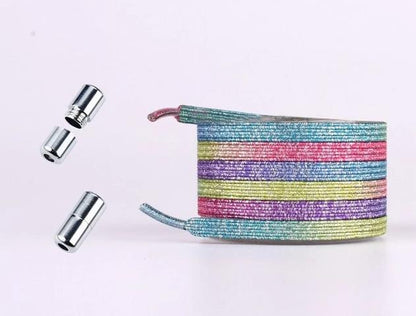 Colorful Elastic Casual Sneakers Shoelaces