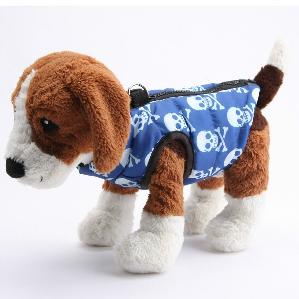 Warm Waterproof Winter Vest Small Pet Clothing