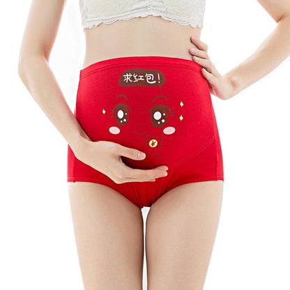 Cotton High Waist Maternity Underwear