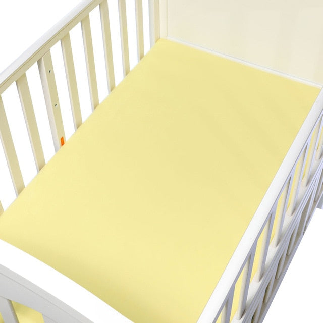 Crib Mattress Cotton Soft Fitted Sheet