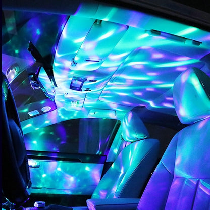 Car LED Lamp Party Light Colorful Music Sound