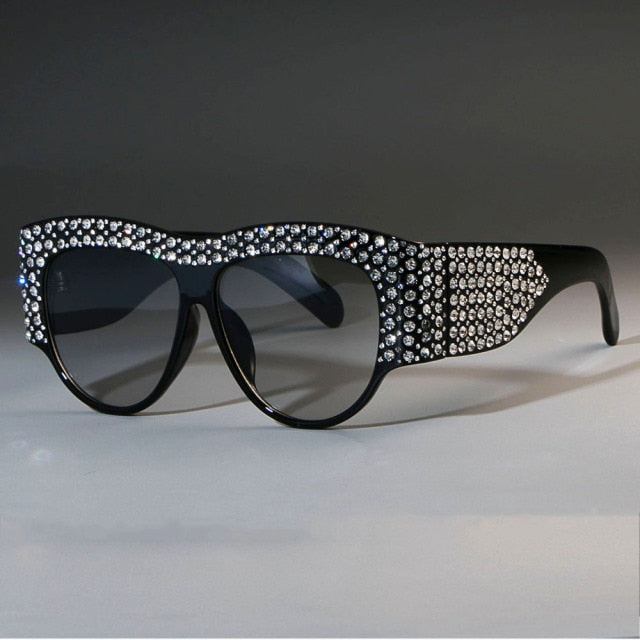 Bling Diamond Oversized Sunglasses