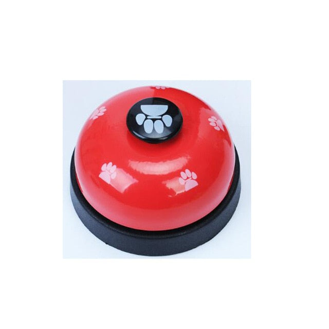 Pet Dog Cat Training Bell Button Toy