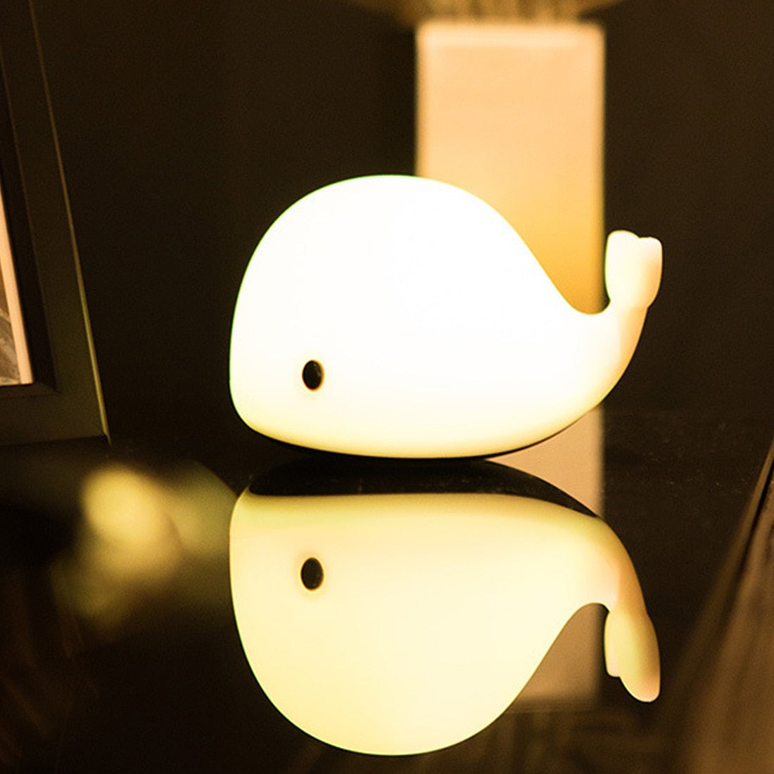 Whale Cartoon LED Night Light Lamp Home Decor Gift