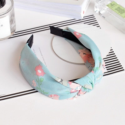 Head Hoop Top Knot Hairband Turban Fashion Elastic Hair Bezel Headband Hair Accessories