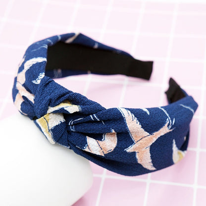 Head Hoop Top Knot Hairband Turban Fashion Elastic Hair Bezel Headband Hair Accessories