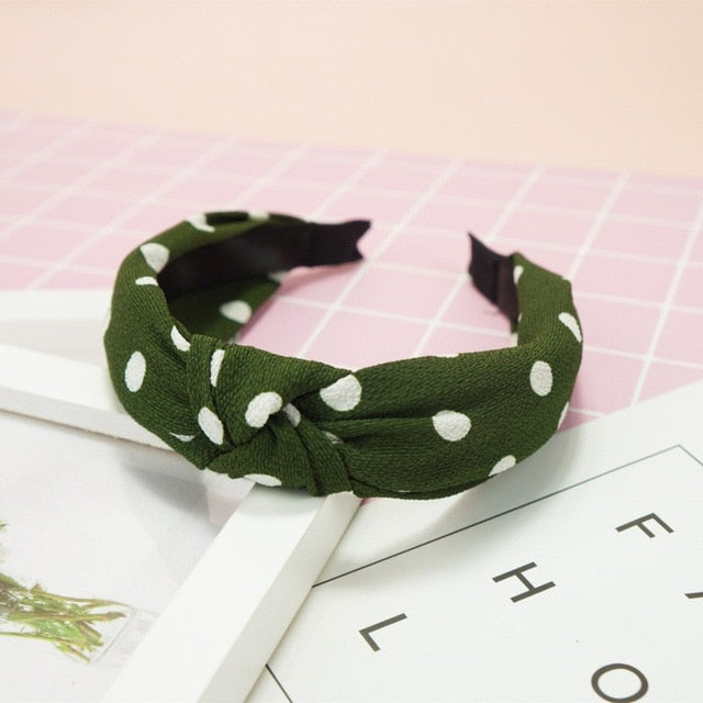 Head Hoop Top Knot Hairband Turban Fashion Elastic Hair Bezel Headband Hair Accessories