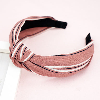 Head Hoop Top Knot Hairband Turban Fashion Elastic Hair Bezel Headband Hair Accessories