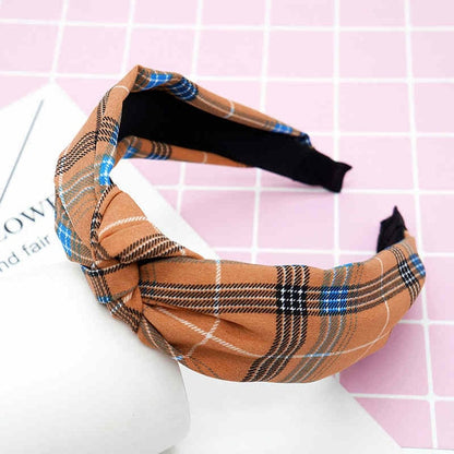 Head Hoop Top Knot Hairband Turban Fashion Elastic Hair Bezel Headband Hair Accessories