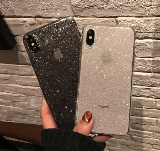 Glitter Phone Case iPhone 11 Pro XR XS Max 8 7 Plus 6S