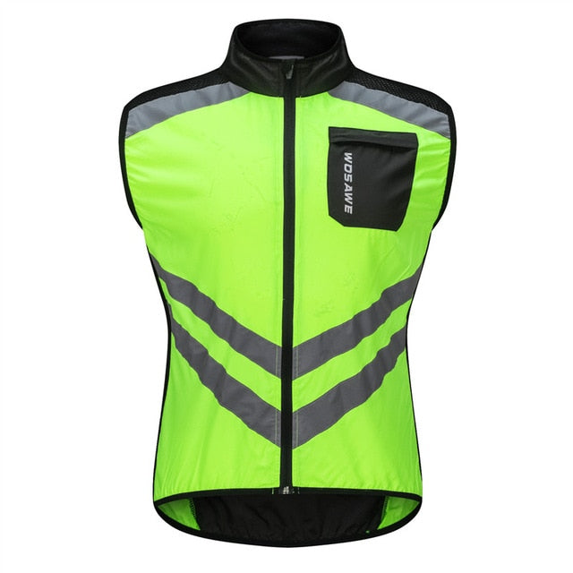 Reflective Cycling Work Vest Safety Gear