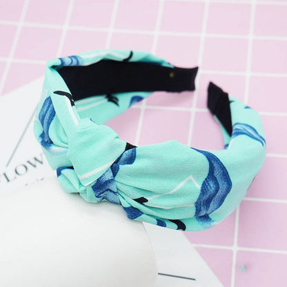 Head Hoop Top Knot Hairband Turban Fashion Elastic Hair Bezel Headband Hair Accessories