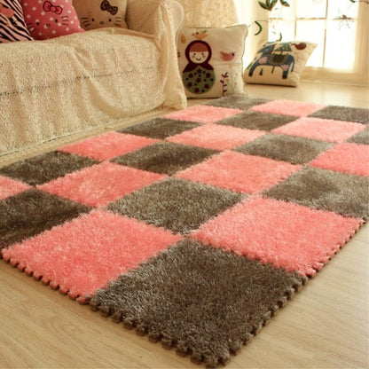 Interlocking Foam Fluffy Playtime Childrens Mat