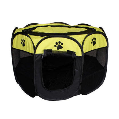Portable Folding Pet Playpen Tent Dog House