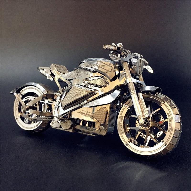 3D Avenger Motorcycle Metal Puzzle