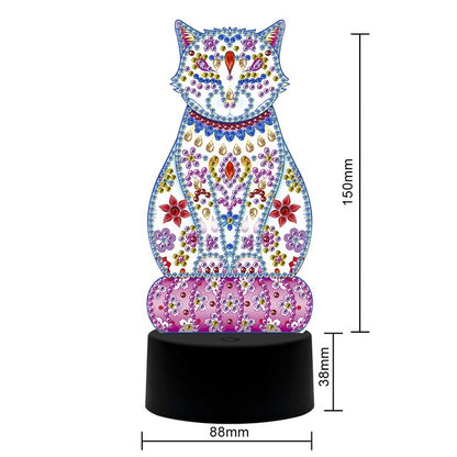 5D Diamond Mosaic Embroidery Lamp