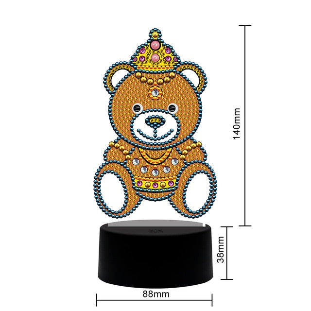 5D Diamond Mosaic Embroidery Lamp