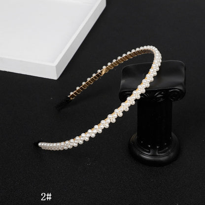 Shiny Luxury Rhinestone Double Single Hair Band