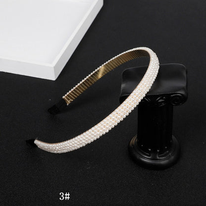 Shiny Luxury Rhinestone Double Single Hair Band