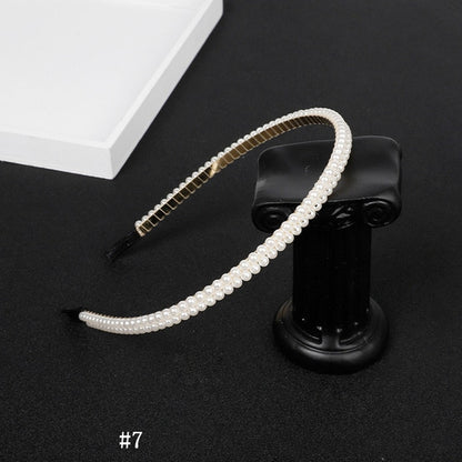 Shiny Luxury Rhinestone Double Single Hair Band