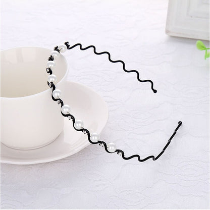 Shiny Luxury Rhinestone Double Single Hair Band