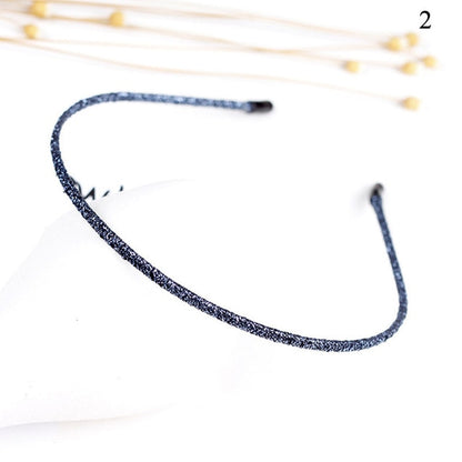 Shiny Luxury Rhinestone Double Single Hair Band