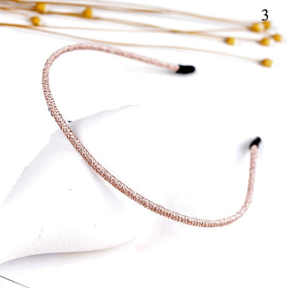 Shiny Luxury Rhinestone Double Single Hair Band