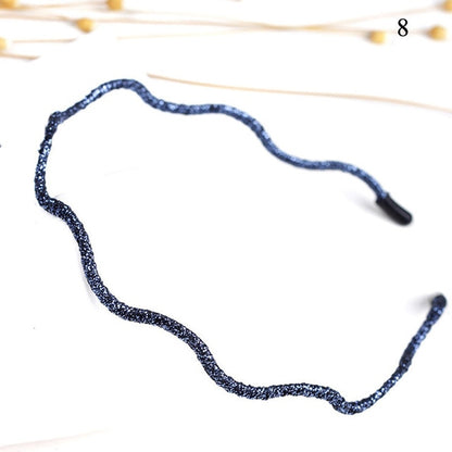 Shiny Luxury Rhinestone Double Single Hair Band