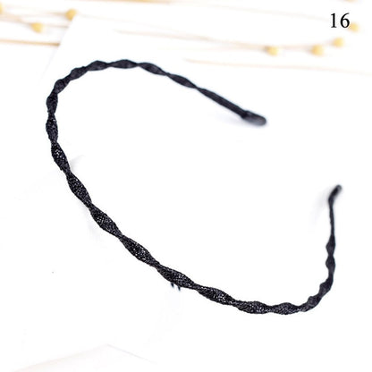 Shiny Luxury Rhinestone Double Single Hair Band