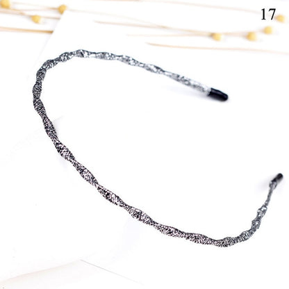 Shiny Luxury Rhinestone Double Single Hair Band