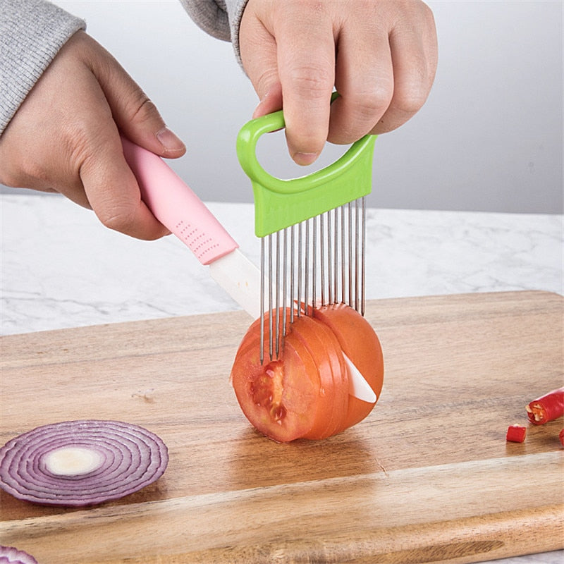 Handy Stainless Steel Vegetable Holder