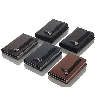 PU Leather Pop Up Travel Card Wallet
