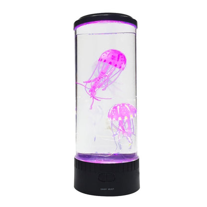Jellyfish Lamp Aquarium Hypnotic LED Night Light Decor