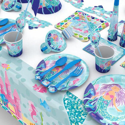 Little Mermaid Party Decor Birthday Supplies