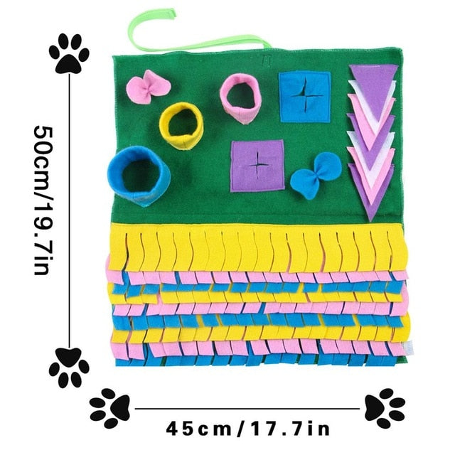 Pet Dog Snuffle Mat Training Blanket