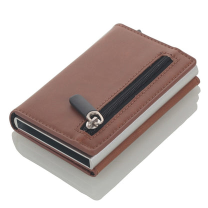 PU Leather Pop Up Travel Card Wallet