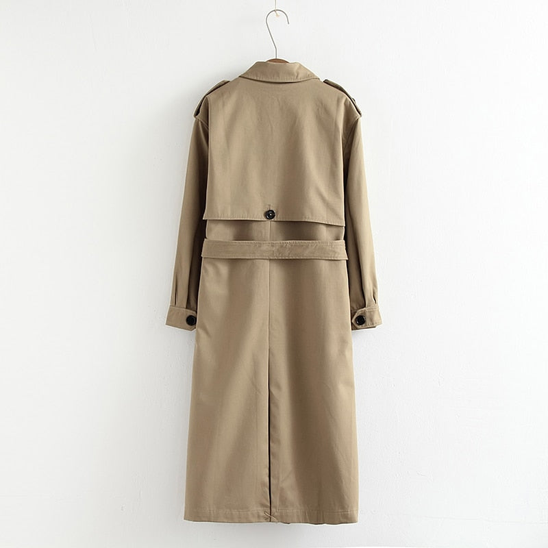 Casual Outwear Trench Coat