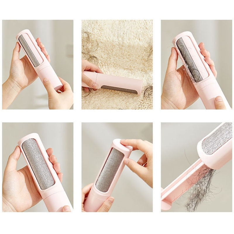 Portable Lint Pet Hair Remover Brush