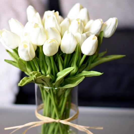 10PCS Tulip Artificial Flower Bouquet