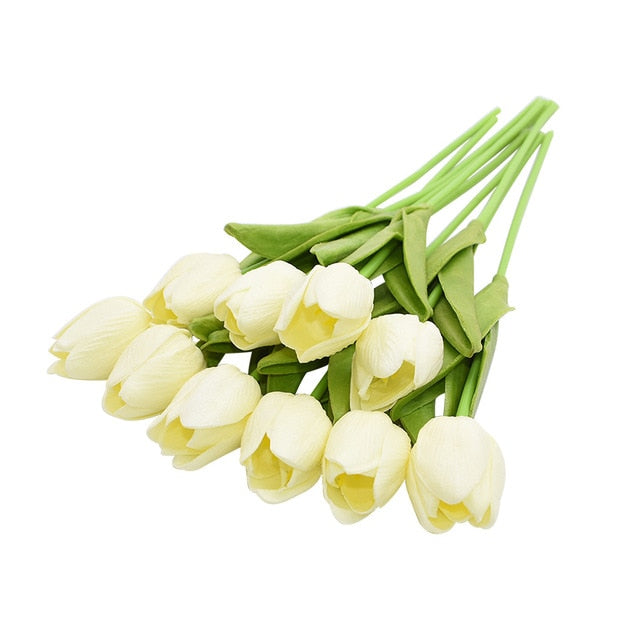 10PCS Tulip Artificial Flower Bouquet