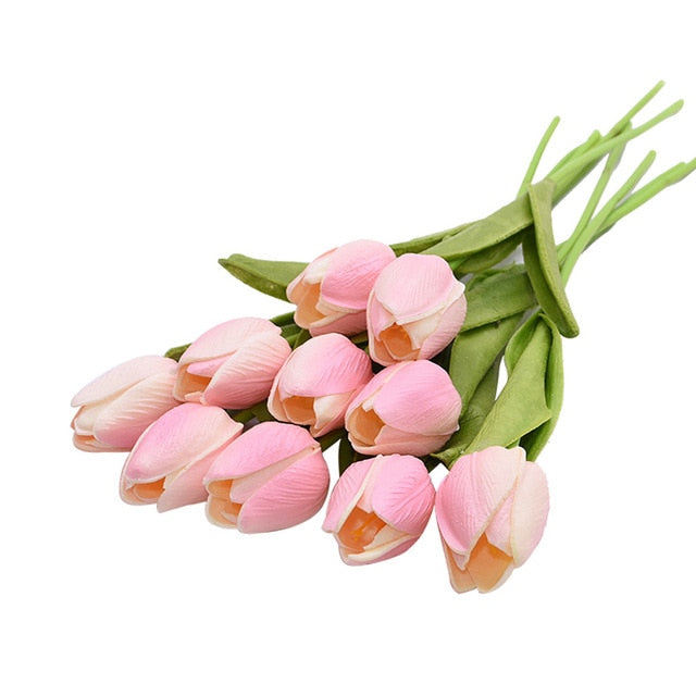 10PCS Tulip Artificial Flower Bouquet