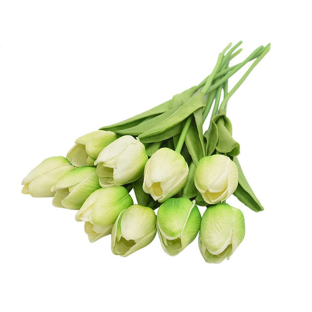 10PCS Tulip Artificial Flower Bouquet