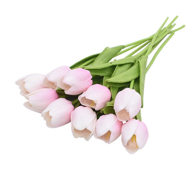 10PCS Tulip Artificial Flower Bouquet