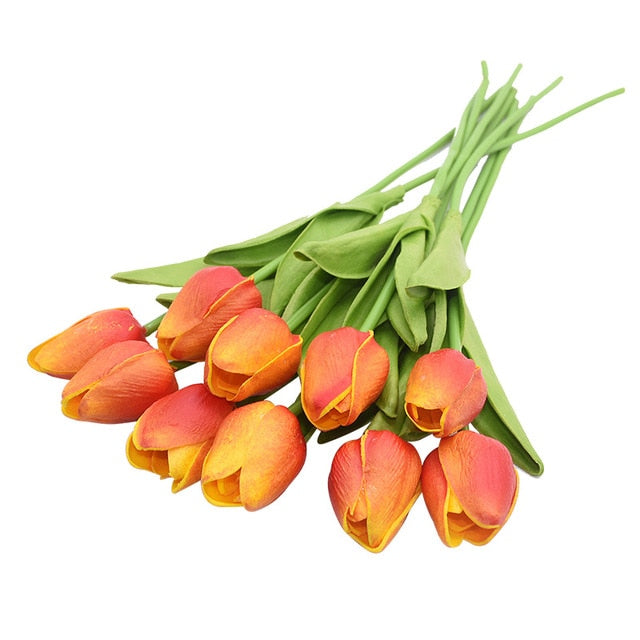 10PCS Tulip Artificial Flower Bouquet