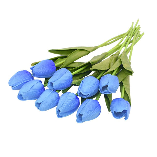 10PCS Tulip Artificial Flower Bouquet