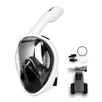 Full Face Scuba Diving Mask Goggles with Camera Mount